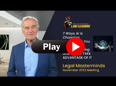 Law Leaders November Mastermind Overview – Register Today!