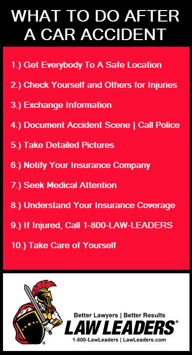 What to do after a car accident | when you get in a wreck
