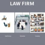 Image Representing Possible Company Structures for a Law Firm