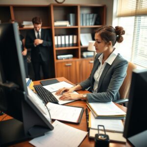 Image of a Legal Assistant and What Legal Assistants Do in Law Offices