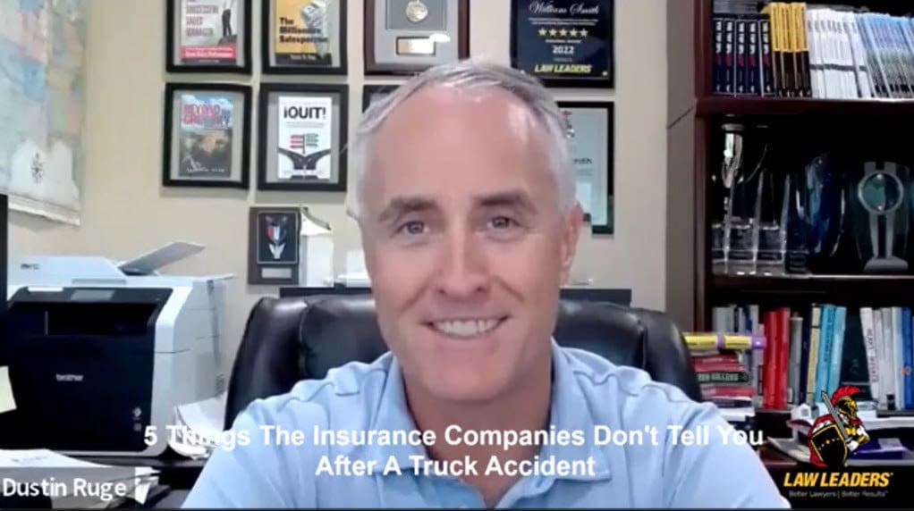 What Insurance Companies Don’t Want You to Know About Truck Accident Cases (VIDEO): Insights From Kevin Swenson | Law Leaders Masterminds