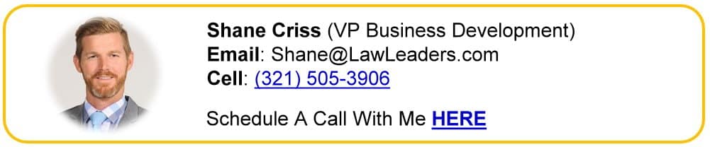 Shane Criss Law Leaders