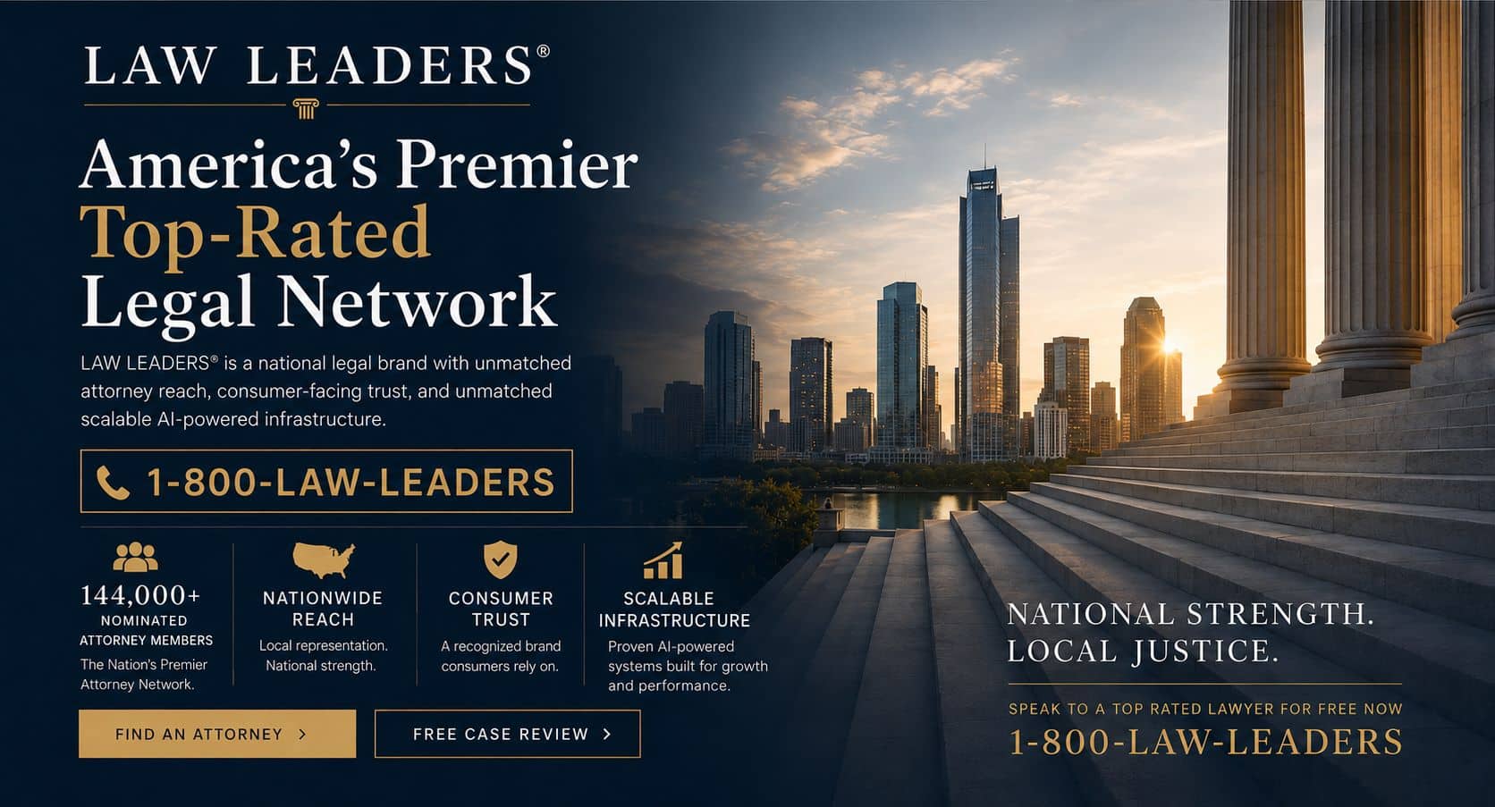 Law Leaders — America's premier top-rated legal network